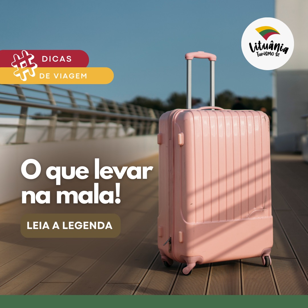 DICAS DE VIAGEM: O que levar na mala? 🧳