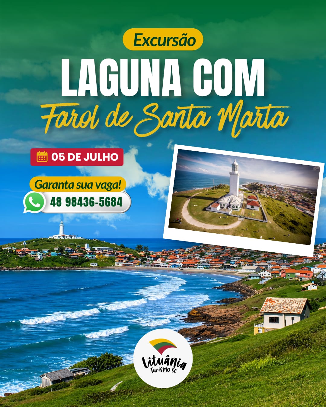 Laguna + Farol de Santa Marta