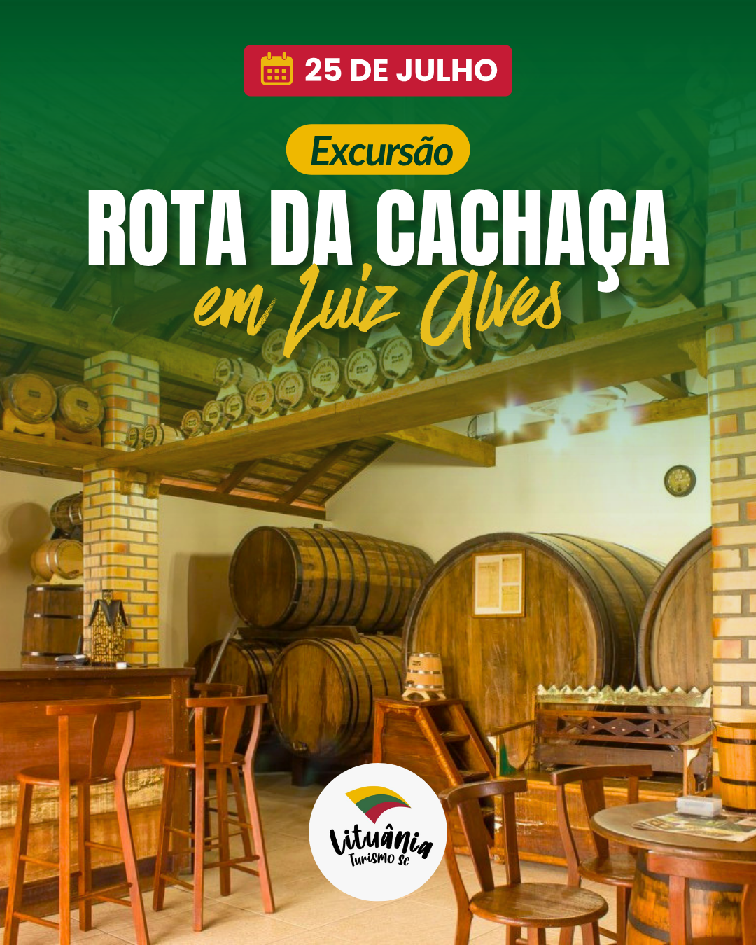 Rota da cachaça em Luiz Alves 